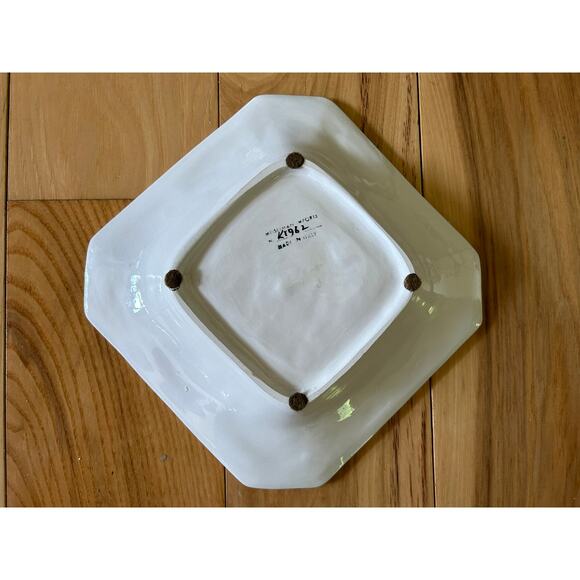 Secla Cabbage Yellow Salt & Pepper Shaker SET, Meiselman Imports Plate Vintage - Picture 6 of 10